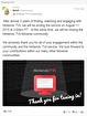 Miiverse post announcing TVii service ending in NA