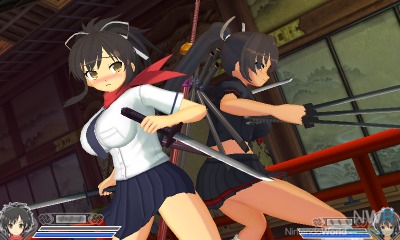 Marvelous Senran Kagura Burst -Guren Girls--3DS 