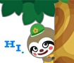 Animal Crossing LINE app Leif