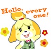 Animal Crossing LINE app Isabelle