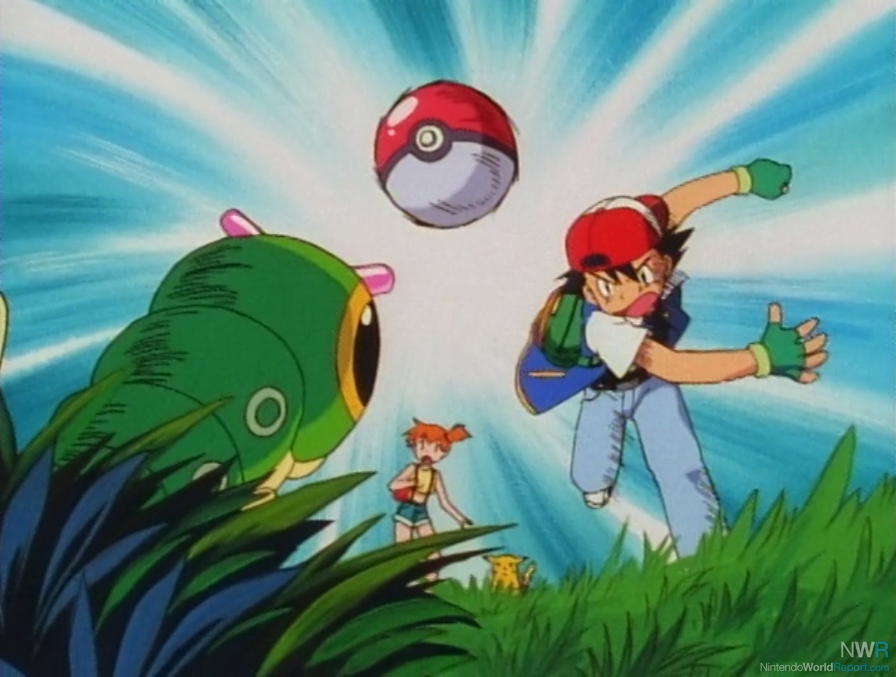 Two stories of ash attempting to catch Pokémon