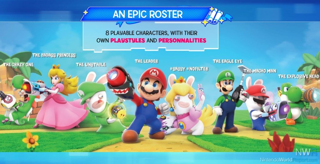 Mario + Rabbids: Kingdom Battle confirmado para Nintendo Switch GamersRD