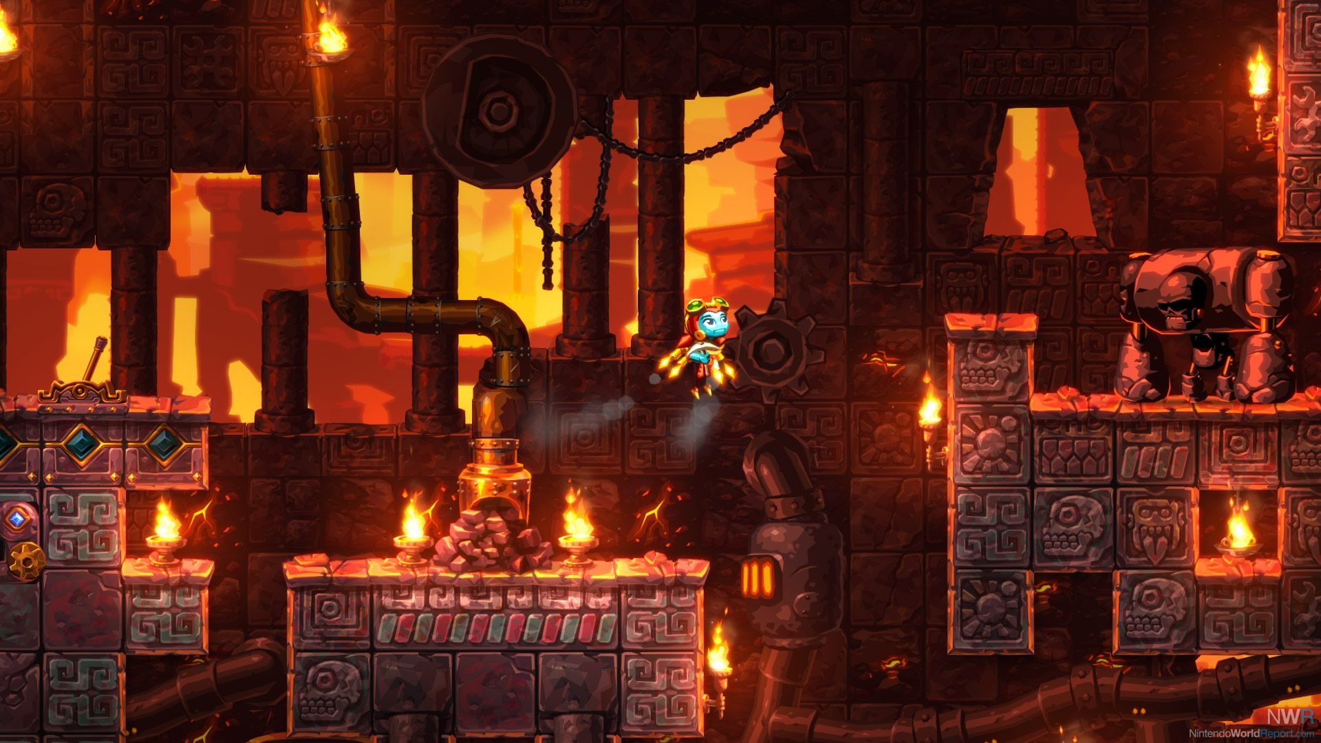 SteamWorld: Tower Defense Review (DSiWare)