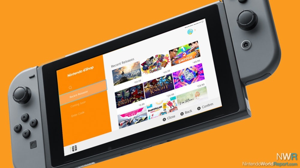 Nintendo eshop list discount