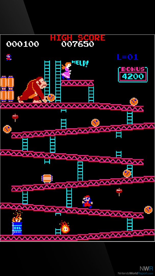 donkey kong arcade game