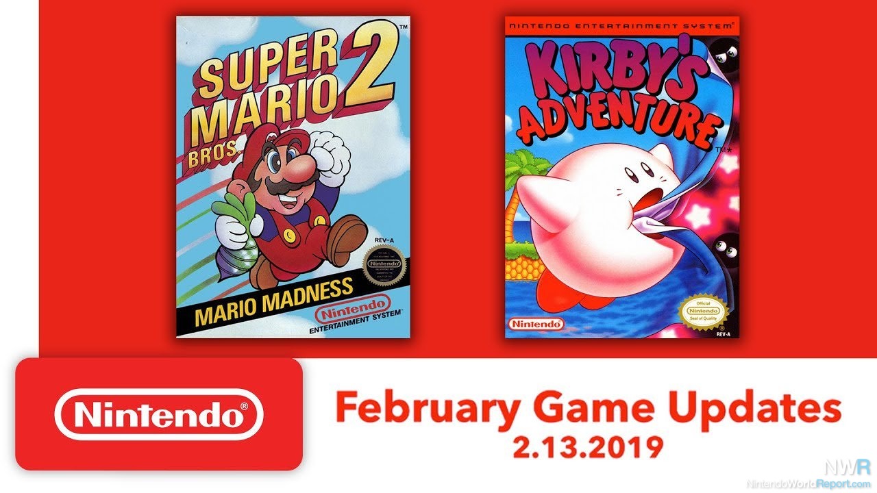 Super Mario Bros 2, Kirby's Adventure Coming To Switch Online Next Week -  News - Nintendo World Report