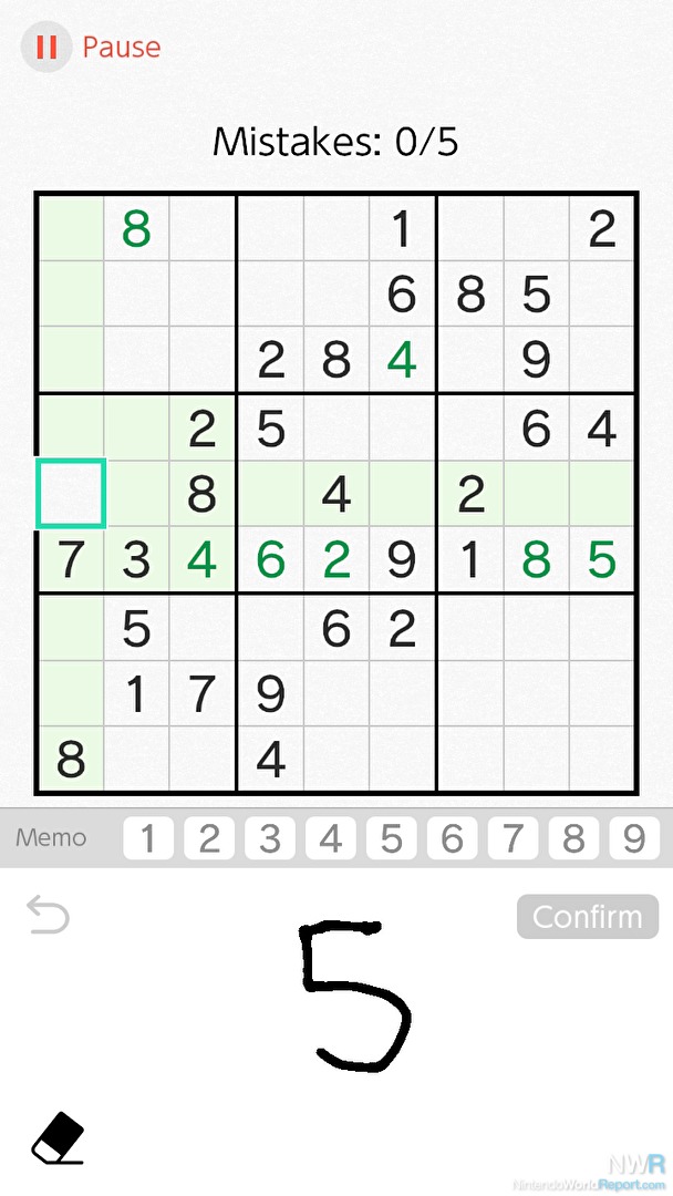 Sudoku Relax, Aplicações de download da Nintendo Switch