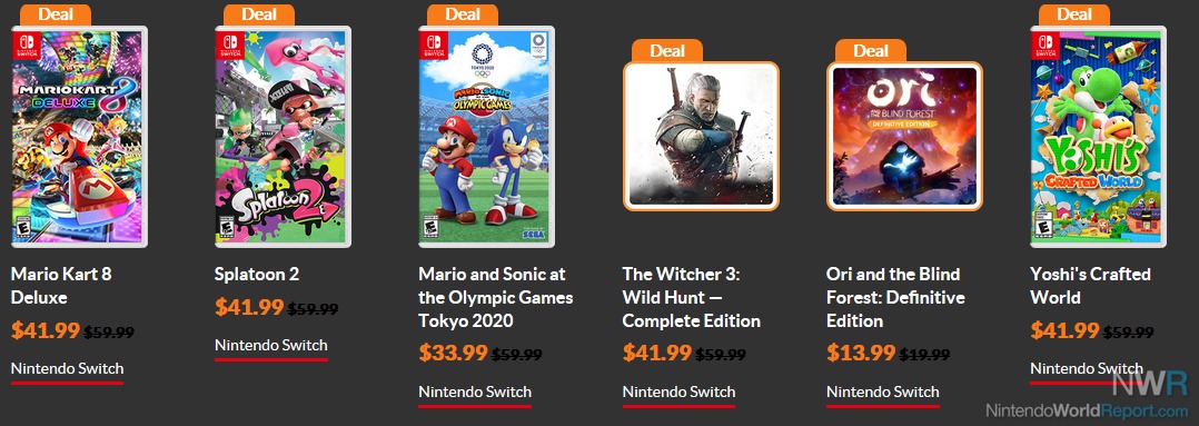 Nintendo Switch eShop Cyber Deals Has Big Holiday Game Sales