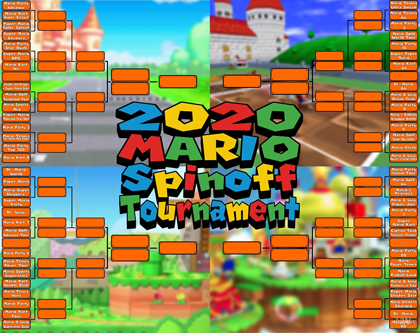 2020 Mario Spinoff Madness Tournament - Feature - Nintendo World