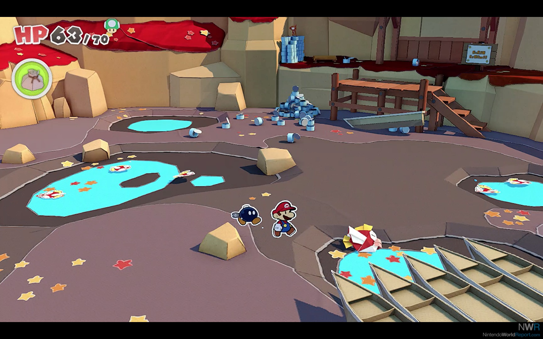 Paper Mario: The Origami King Review - Innovative Turn-Based Combat