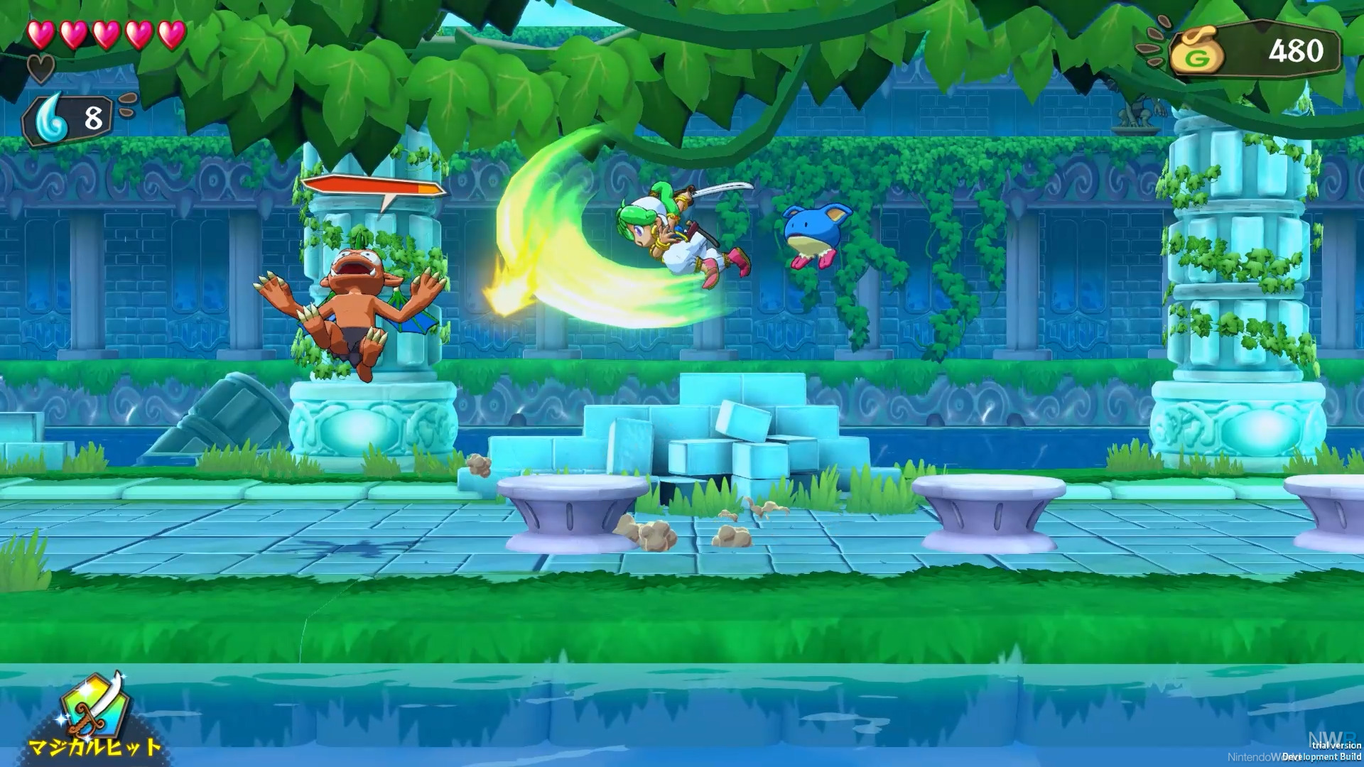 Análise Wonder Boy: Asha in Monster World