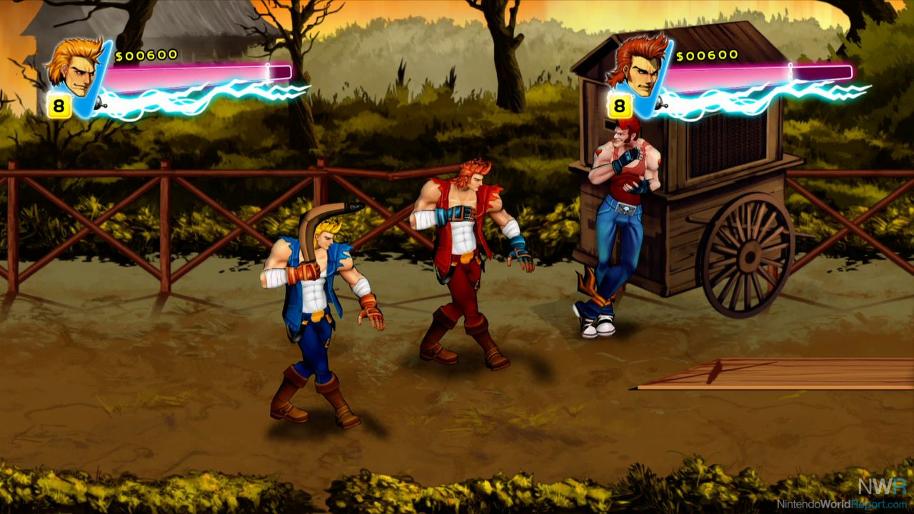 Double Dragon: Neon, Fight as twin brothers Billy and Jimmy…