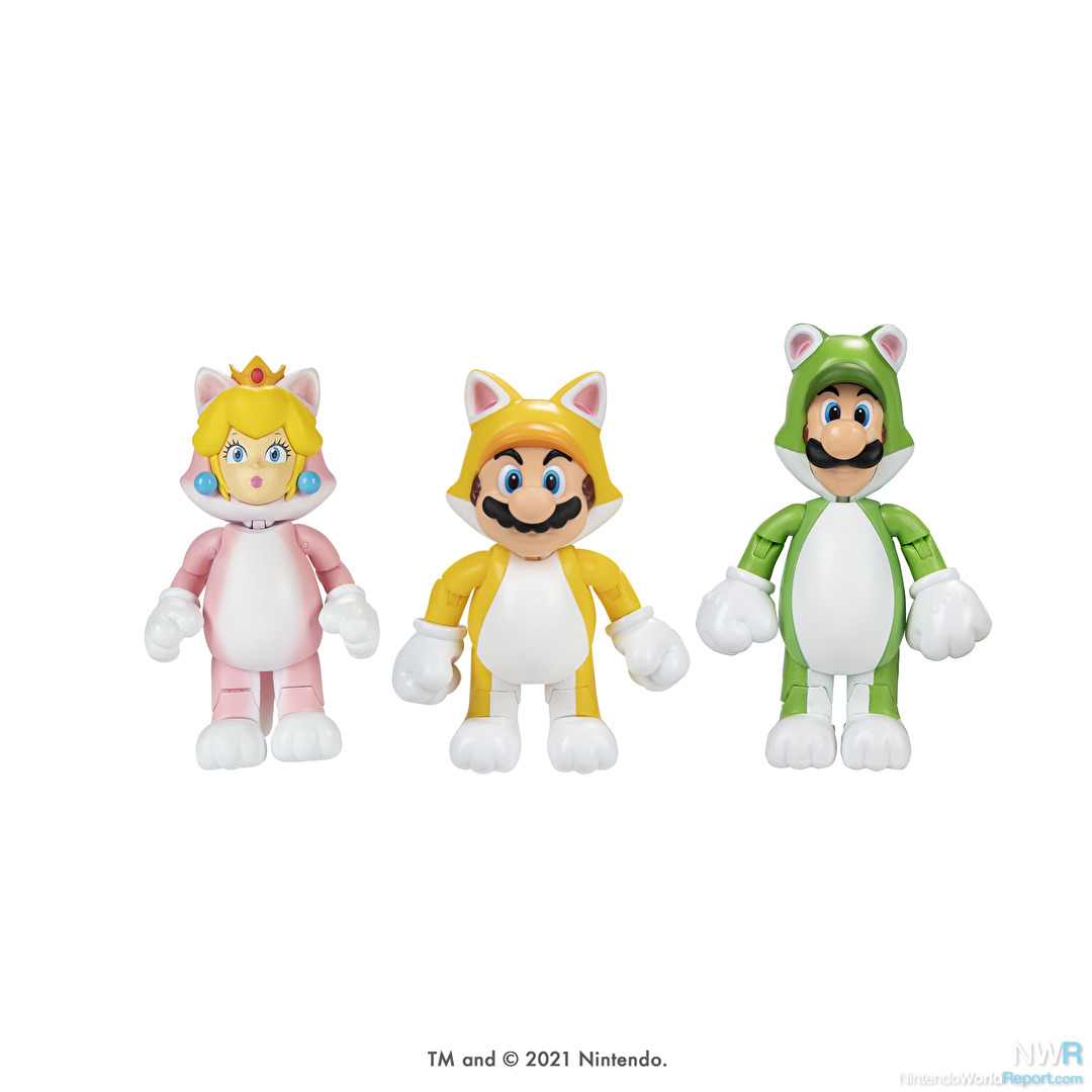 Super Mario 3D World Cat Mario Statue