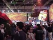 A few people stopped by the Nintendo booth