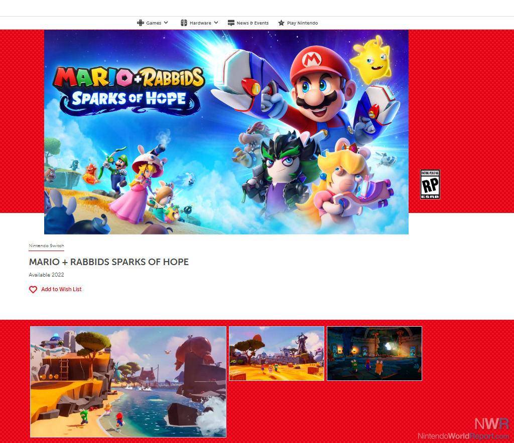 Mario + Rabbids Sparks of Hope no Nintendo Switch