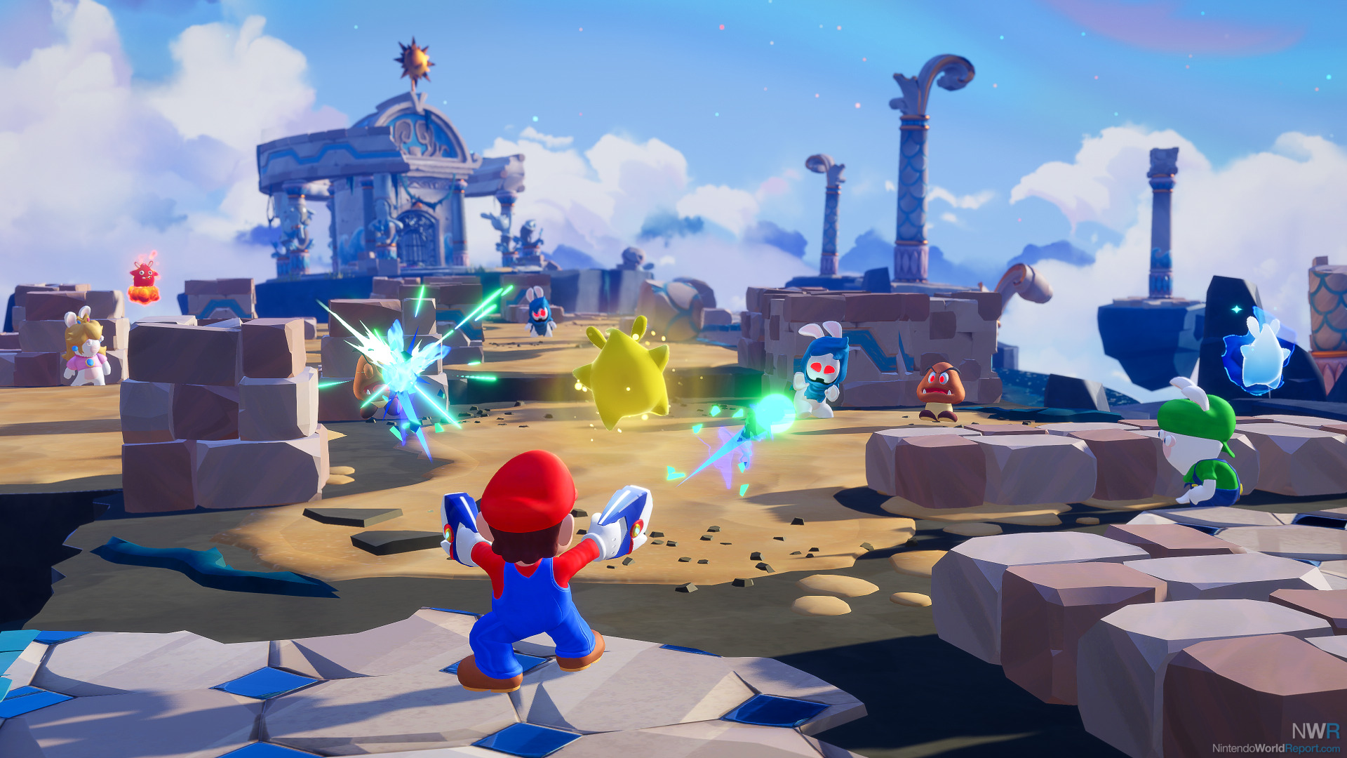 Mario + Rabbids Sparks of Hope levels up with a dash of Mario Galaxy