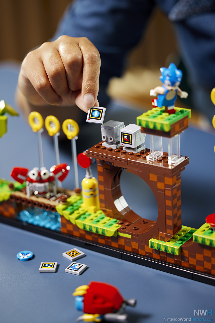 LEGO IDEAS - Sonic The Hedgehog: Green Hill Zone Modular Level Set