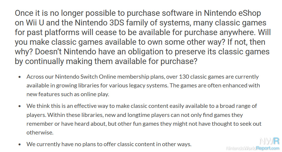 Nintendo will shut down the eShop on Wii U and 3DS in March 2023