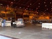 Fork lifts and setting up the show floor