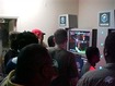 Quite the crowd for Mortal Kombat.