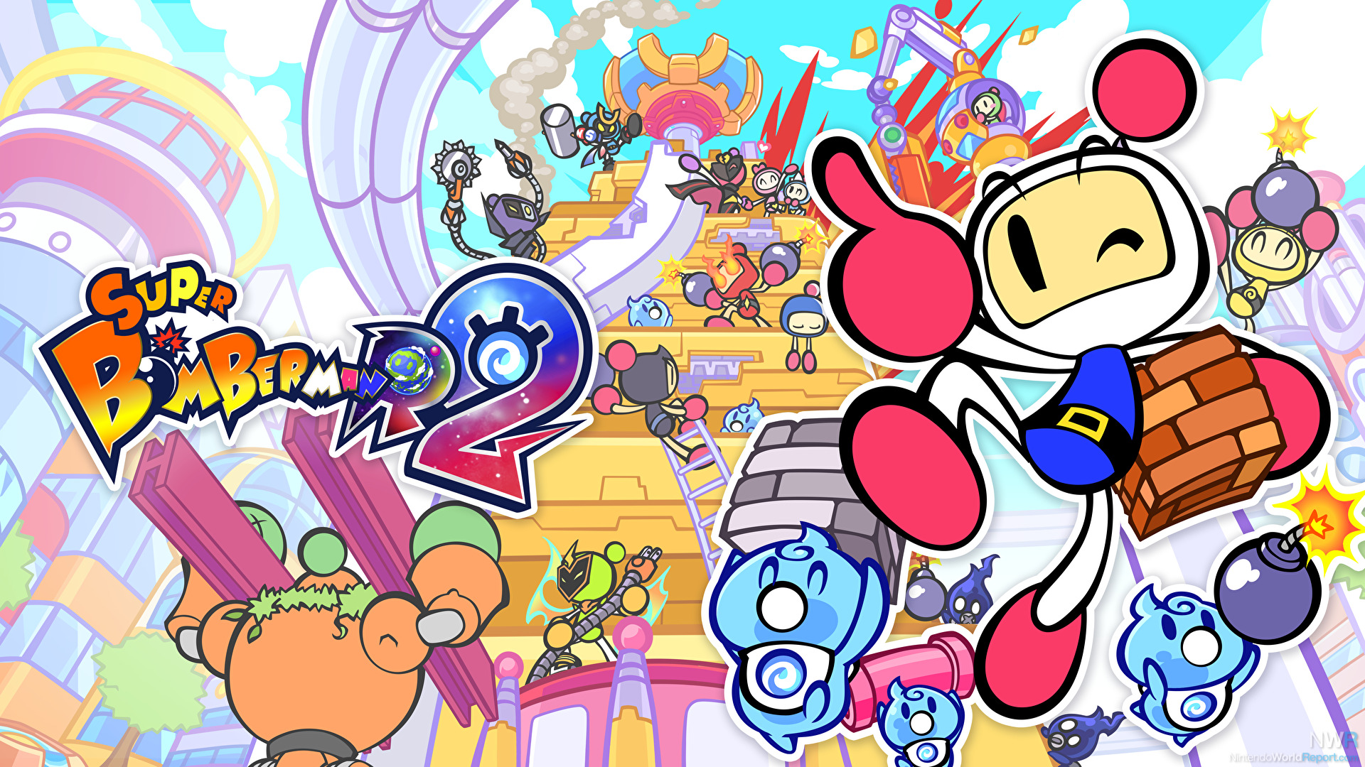 Super Bomberman 3: All Bosses & Ending (No Comentary) (2 Players) HD 