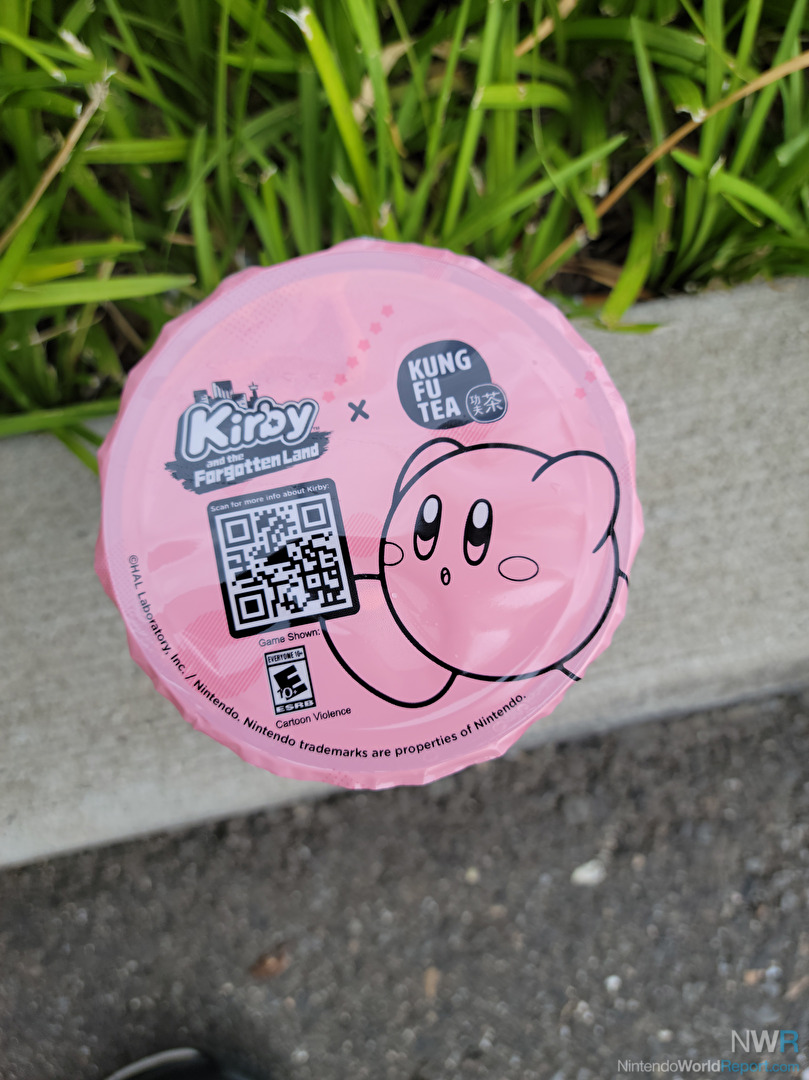 Nintendo's Kirby-flavored bubble tea, a review