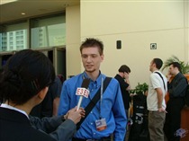 E3 2004: Mike Sklens is Interviewed by Japanese Media
