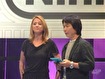 Miyamoto begins talking about Nintendogs.