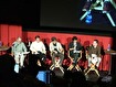 The group answers various questions.