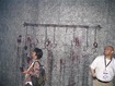 A bloody mess in the dungeon area