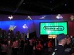 Nintendo's mascots line the walls