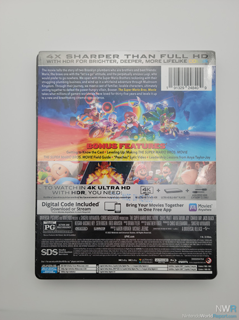 The Super Mario Bros. Movie (4K/UHD + Blu-ray + Digital)