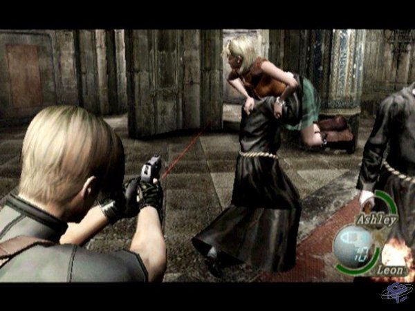 Resident Evil 4  (GameCube) Gameplay 