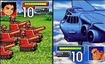 Red howitzers vs. Blue bomber