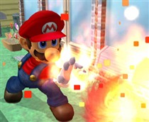 Mario! YOUR GLOVE JUST CAUGHT FIRE!!!