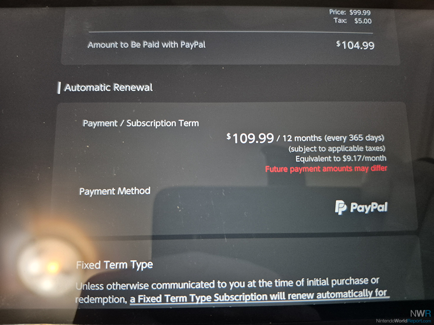 Switch Online Renewal Process Reveals New Canadian Pricing Of Online Services – News
