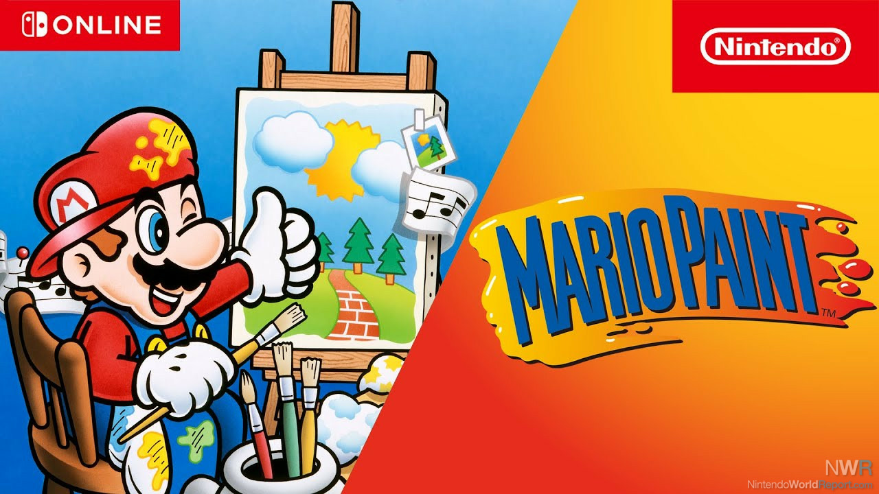 Mario Paint Added To Switch Online Super Nintendo LIbrary And Nintendo Music – News