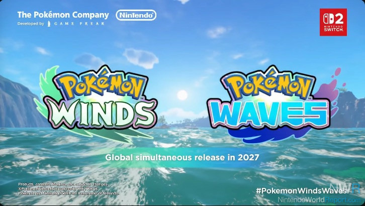Pokemon Winds And Waves Announced For 2027 Release – News Pokemon Winds And Waves Announced For 2027 Release – News