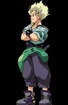 This guy has the Super Saiyan hairdo