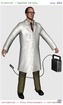 "Scientist" 3DS Max style