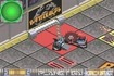Vertical blade falls on victim.
