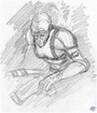 Pencil sketch concept art rules.