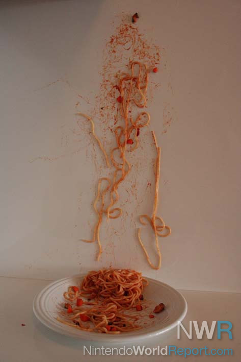 Spaghetti On Wall