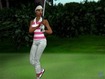 Hit the ball and.... STRIKE A POSE!