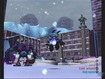 Cold city square