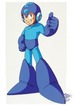 Thumbs up from Mega Man
