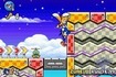 Tails carries Sonic along Route 99