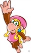 Dixie Kong!  In a game!  Hooray!