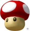 Eat a mushroom for a speed boost!  ...what?