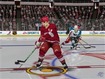 Running the puck through center ice